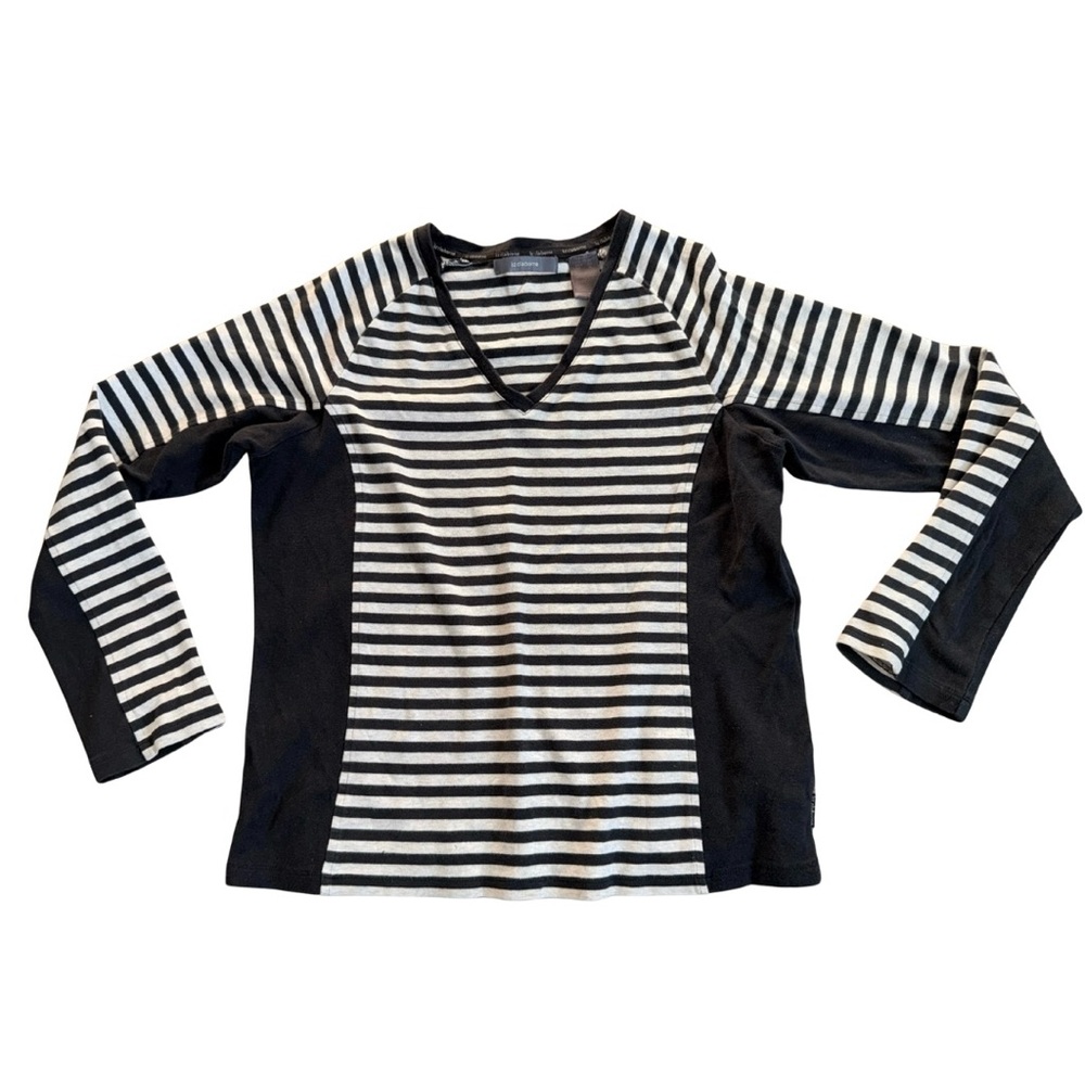 Vintage Liz Claiborne Striped Long Sleeve T-shirt